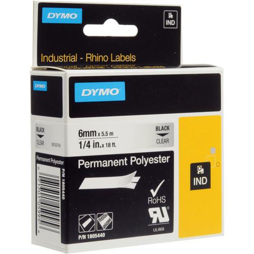 Dymo Clear Permanent Poly Labels