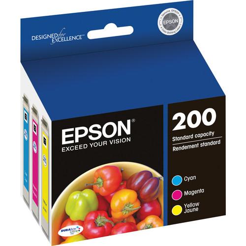 Epson T200 Multi-Pack Color DURABrite Ultra Ink Cartridges