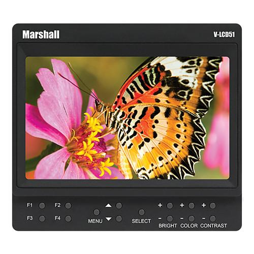 Marshall Electronics V-LCD51 with Canon BP-511 Style Battery Kit