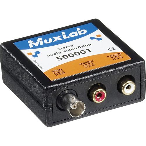 MuxLab Stereo Audio-Video Balun
