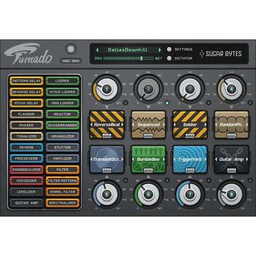 Sugar Bytes Turnado - Multi-Effect Audio Manipulator Plug-In