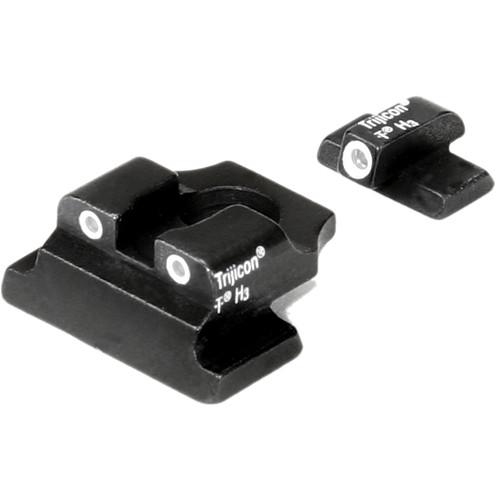 Trijicon Firestar .40 3 Dot Green Front & Rear Night Sight Set
