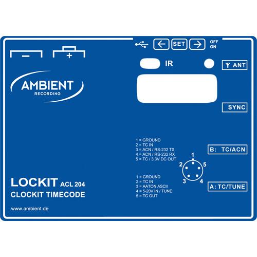 Ambient Recording ACLE-4 Lockit Label