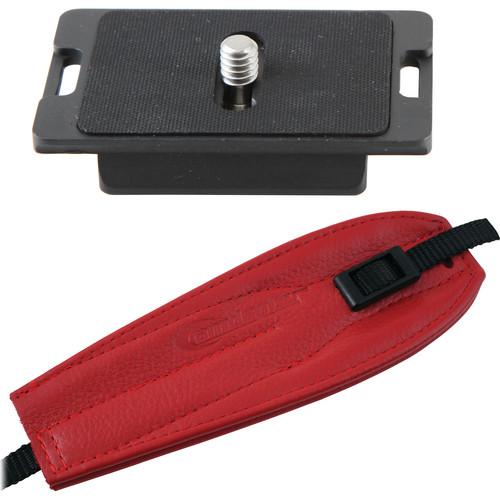 Camdapter Manfrotto Neoprene Adapter with Red Pro Strap