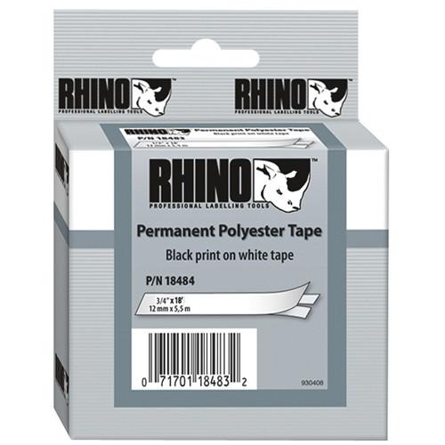 Dymo White Permanent Poly Labels