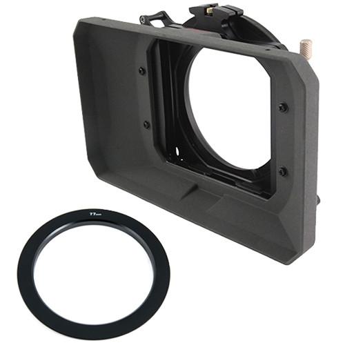 Genustech GWMC Wide 4 x 4" Matte Box Kit with 77mm Adapter Ring