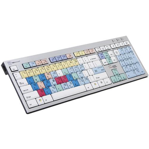 LogicKeyboard Cubase Nuendo Full-Size Ultra Thin Aluminum Keyboard