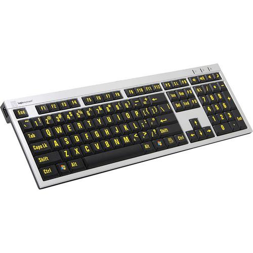 LogicKeyboard XLPrint PC Slim Line Keyboard with Large Print
