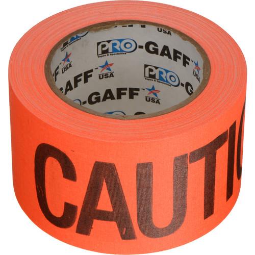 Permacel Shurtape Permacel Shurtape Caution Tape - Fluorescent Orange 3" x 25 yd