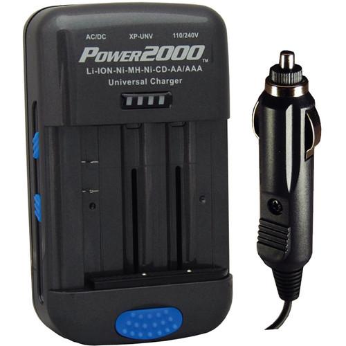 Power2000 XP-UNV AC DC Universal Battery Charger, Power2000, XP-UNV, AC, DC, Universal, Battery, Charger