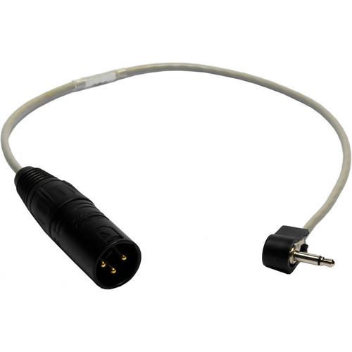 PSC Male Mini Right Angle to 3-Pin Male XLR Output Cable