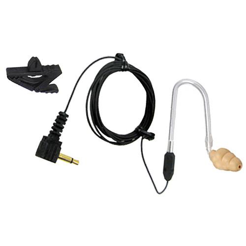 Voice Technologies VT600B IFB Earphone with Straight Tube and Straight Cable