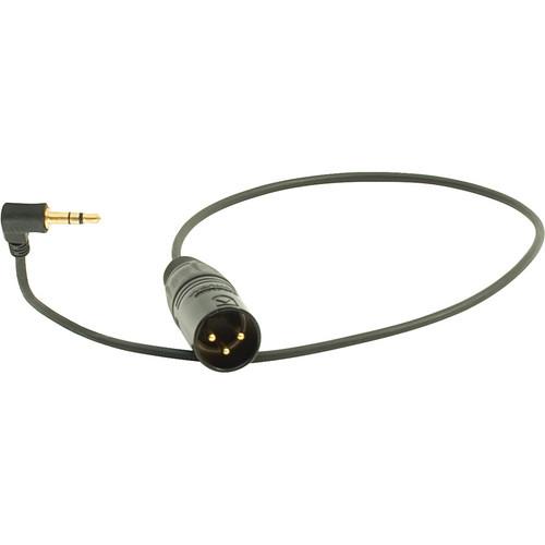 Ambient Recording AK-XM3.5 3.5mm 90° TRS to XLR-3M Adapter Cable