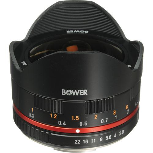 Bower 8mm f 2.8 Ultra Compact Fisheye Lens for Samsung NX Mount