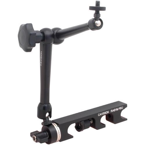 Cavision Articulating Accessory Monitor Arm with 15 19mm Rod Bracket