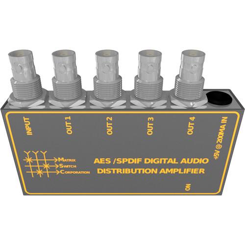 Matrix Switch AES SPDIF Digital Audio Distribution Amplifier