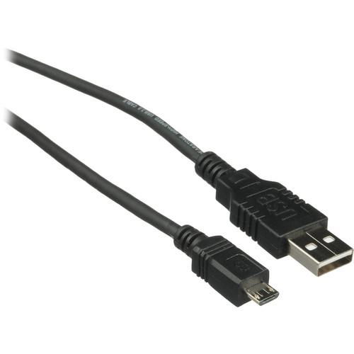 Pearstone USB 2.0 Type A Male to Micro Type B Male Cable - 3