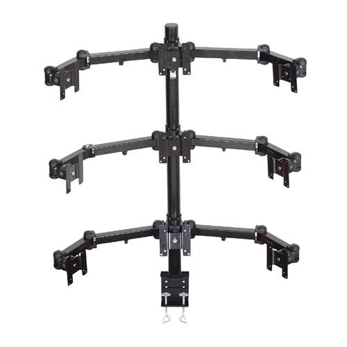Premier Mounts MM-AC429 3 Triple Display Articulating Arms on 42" Pole