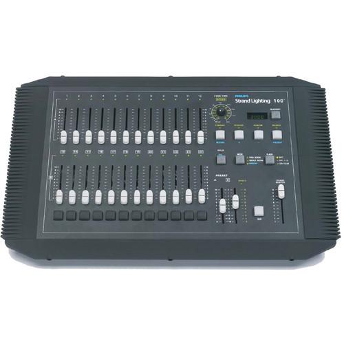 Strand Lighting 100 Plus Series 12 24 Portable Rack Mountable Console with Power Supply