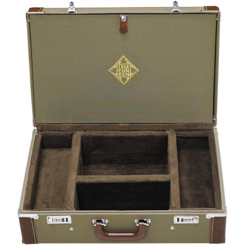 Telefunken Combination Locking Flight Case for two C12, R-F-T Stereo Set or SS Bottle Microphones