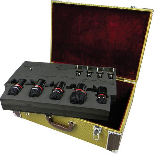 Avantone Pro CDMK5 5-Mic Drum Microphone Kit, Avantone, Pro, CDMK5, 5-Mic, Drum, Microphone, Kit