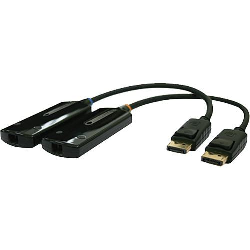 Avenview DisplayPort Extender over Single SC Fiber Optic Cable