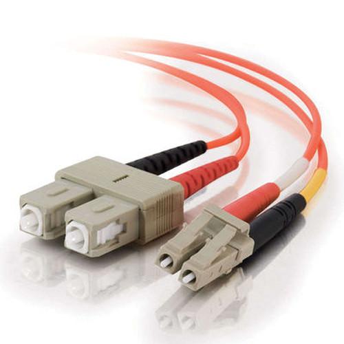 C2G 5m LC SC Duplex 50 125 Multimode Fiber Patch Cable
