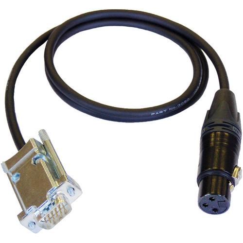 Cable Techniques CT-DE15 1 3-Pin XLR-F to DE-15 Digital Mic Cable for 788T
