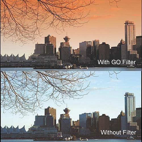 Cavision 3 x 3" Soft-Edge Graduated Orange 0.9 Filter