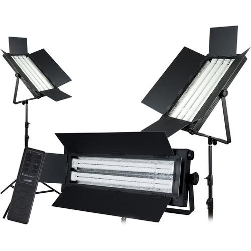 Flolight 1 x FL-110AWT 2 x FL-220AWT Fluorescent 3-Light Kit