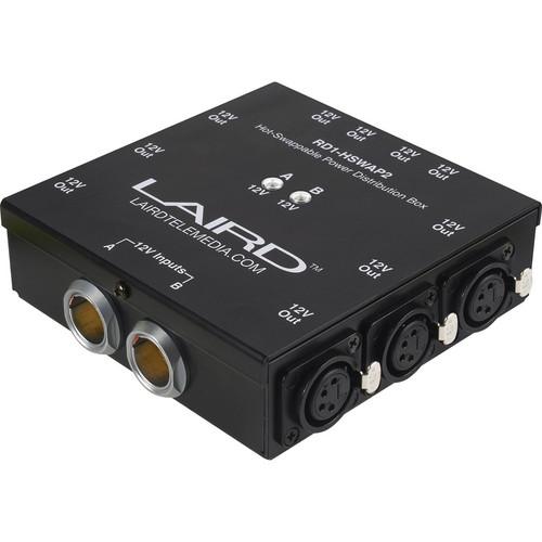 Laird Digital Cinema HSWAP-2 12V Hot Swap Power Distribution Box