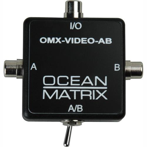 Ocean Matrix OMX-VIDEO-AB Composite Video RCA Input Expander Switch