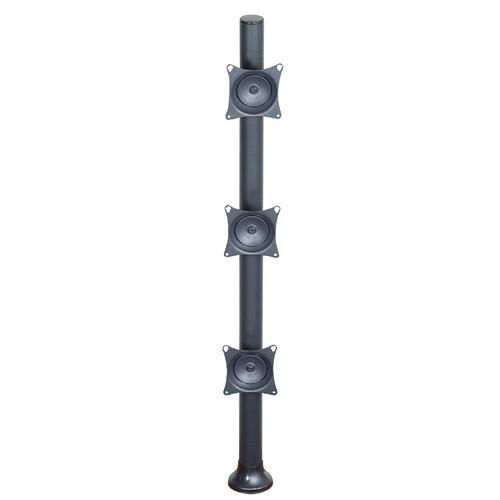 Premier Mounts MM-VH423 3 VESA Pole Mounts on 42" Pole with Grommet Base