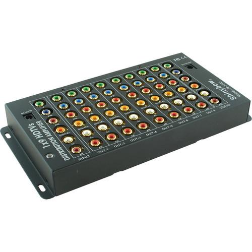 Shinybow SB-3790 1 x 9 Component Digital Audio Distribution Amplifier