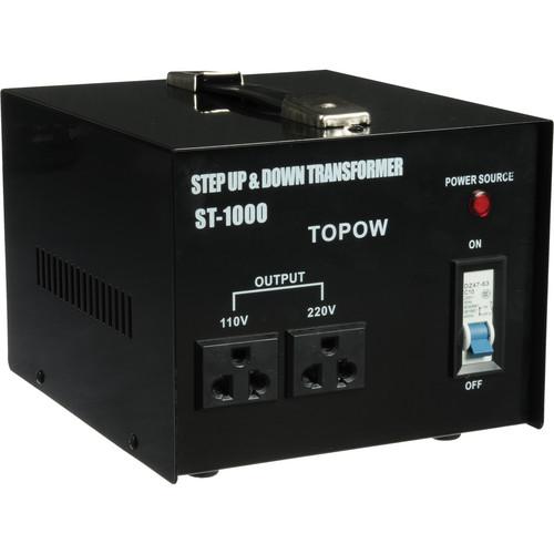 TOPOW ST-1000 Step Up Down Transformer