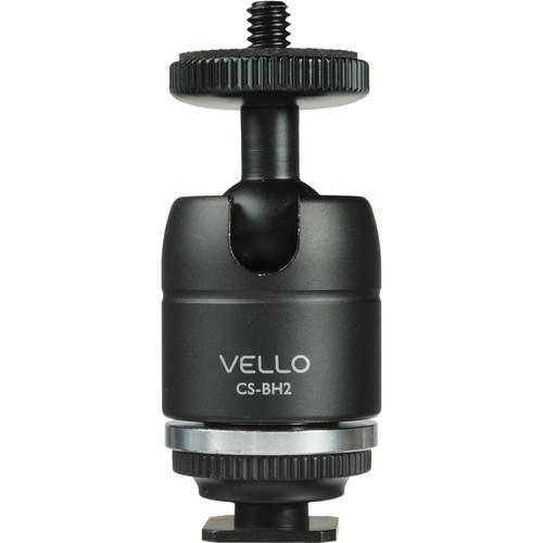 Vello Multi-Function Ball Head with Removable Bottom Shoe Mount, Vello, Multi-Function, Ball, Head, with, Removable, Bottom, Shoe, Mount