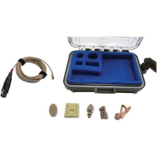 Voice Technologies VT403 Vocal Omnidirectional Lavalier Microphone with Servo-Bias TA5F Jack