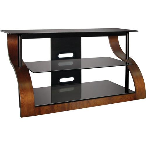 Bell'O Curved Wood A V Furniture in Vibrant Espresso Finish, Bell'O, Curved, Wood, V, Furniture, Vibrant, Espresso, Finish