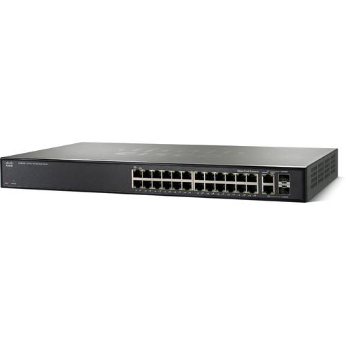 Cisco SF200-24 24-Port 10 100 Ethernet Smart Switch