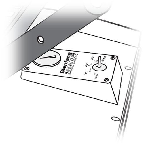 D&K Thermometer for the 210M Dry Mount Press