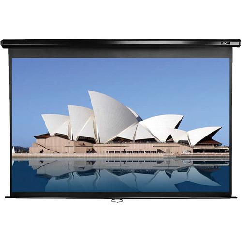 Elite Screens M106UWH-E24 Manual Series Projection Screen With 24" Drop