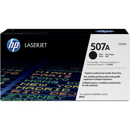 HP 507A Black LaserJet Toner Cartridge