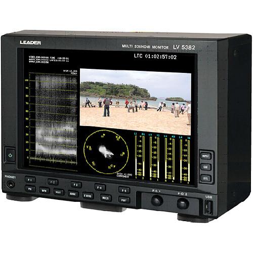 Leader 8.4" LV5382 Multi SDI HDMI Portable Waveform Monitor