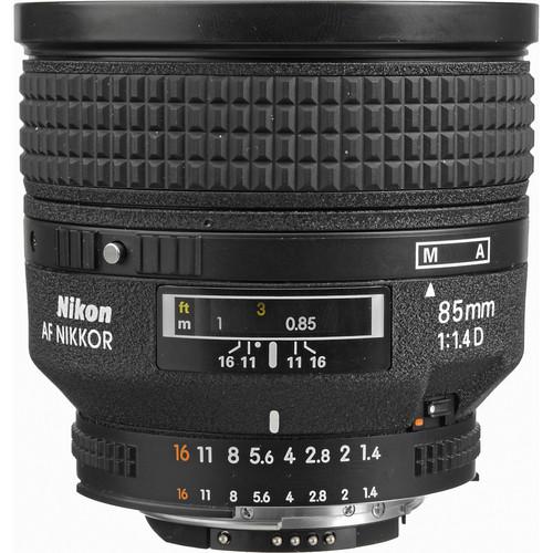 Nikon AF NIKKOR 85mm f 1.4D IF Lens