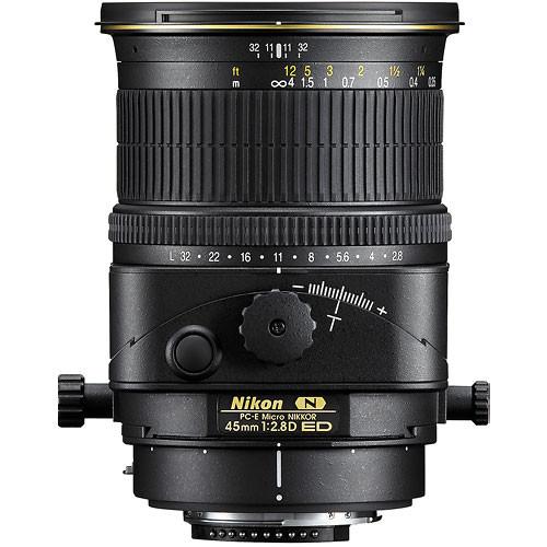 Nikon PC-E Micro-NIKKOR 45mm f 2.8D ED Tilt-Shift Lens