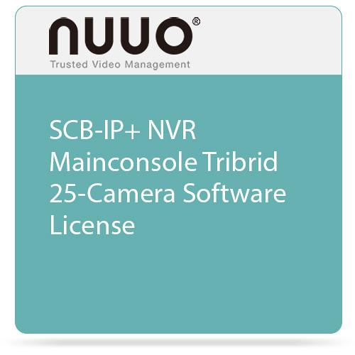NUUO SCB-IP NVR Mainconsole Tribrid 25-Camera Software License