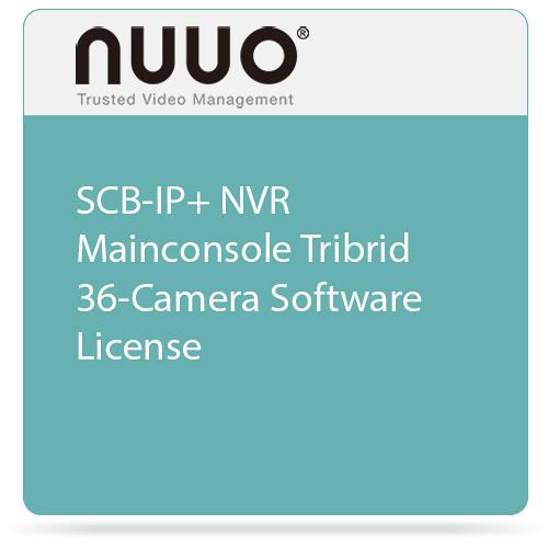 NUUO SCB-IP NVR Mainconsole Tribrid 36-Camera Software License