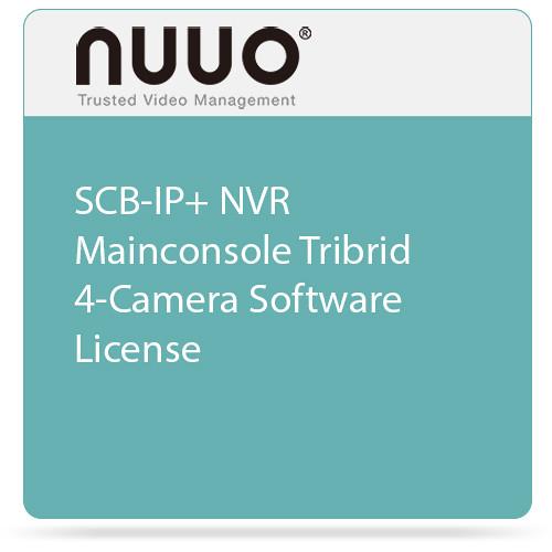 NUUO SCB-IP NVR Mainconsole Tribrid 4-Camera Software License