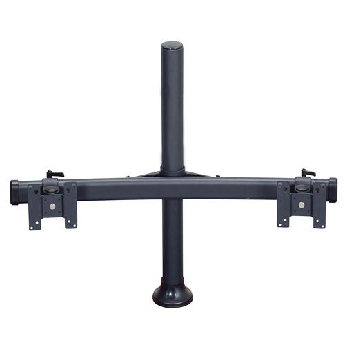 Premier Mounts MM-BH152 Dual Monitor Curved Bow on 15" Tube with Grommet Base