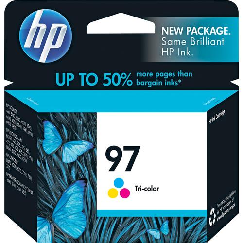 HP 97 Tri-Color Inkjet Print Cartridge